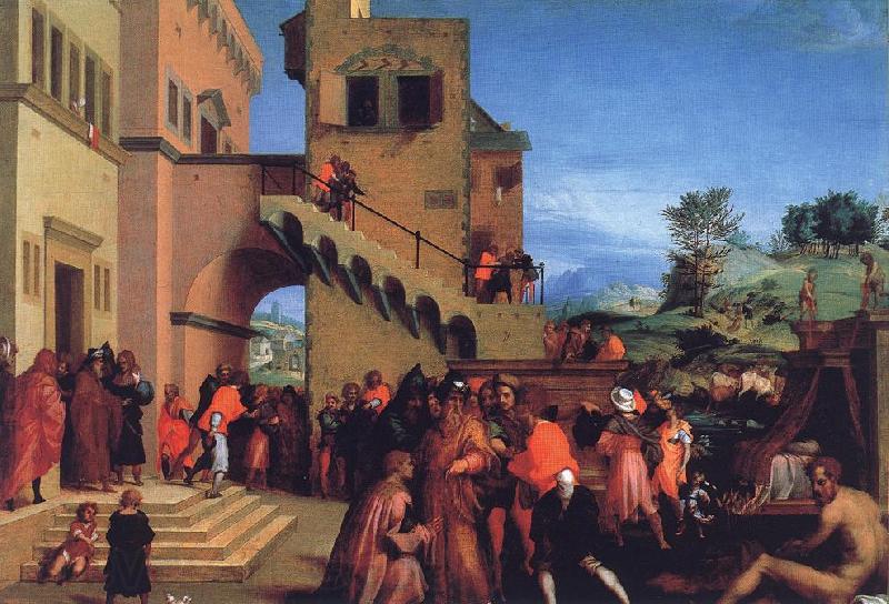 Andrea del Sarto Stories of Joseph  dsss Norge oil painting art